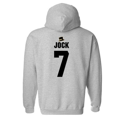 Wake Forest - NCAA Football : Buom Jock - Generic Shersey Hooded Sweatshirt-1