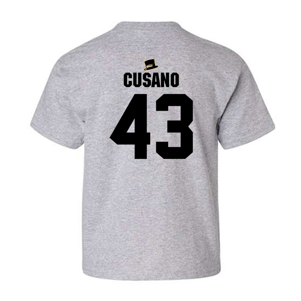 Wake Forest - NCAA Football : Frank Cusano - Generic Shersey Youth T-Shirt-1
