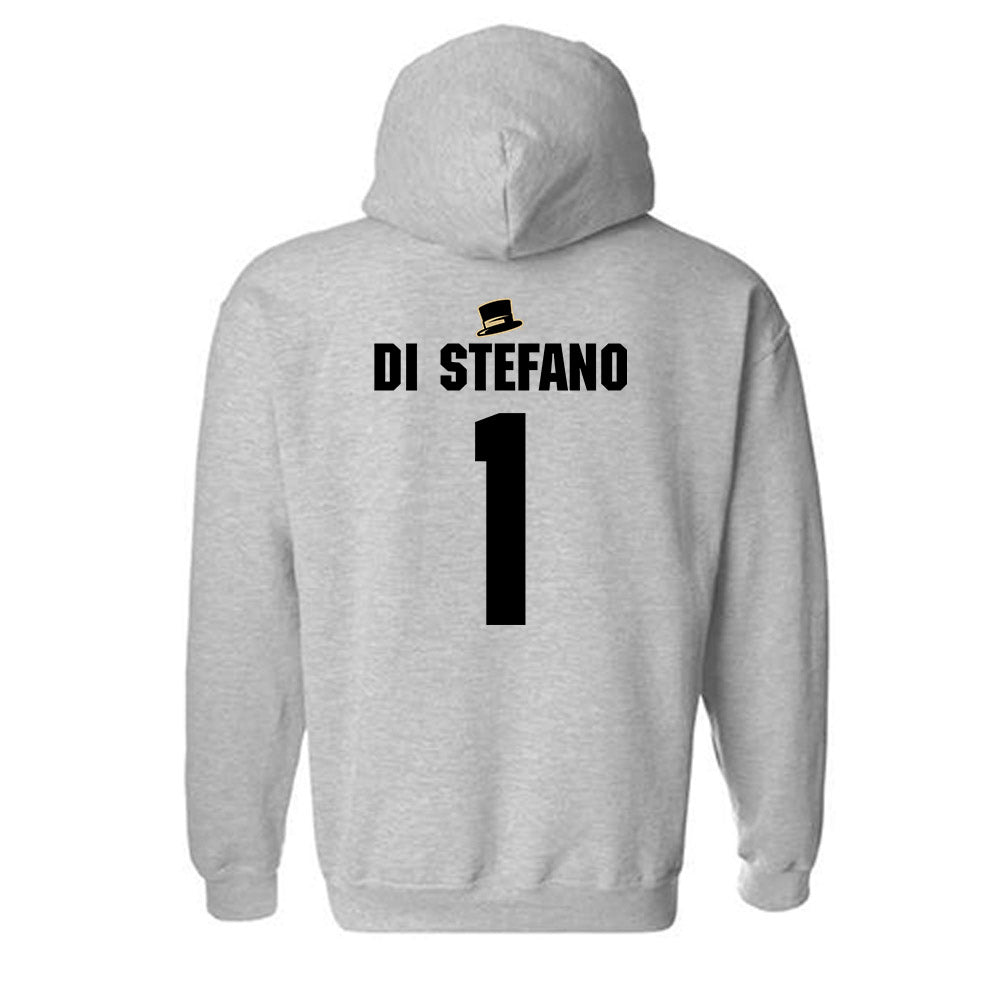 Wake Forest - NCAA Men's Soccer : John Di Stefano - Generic Shersey Hooded Sweatshirt-1