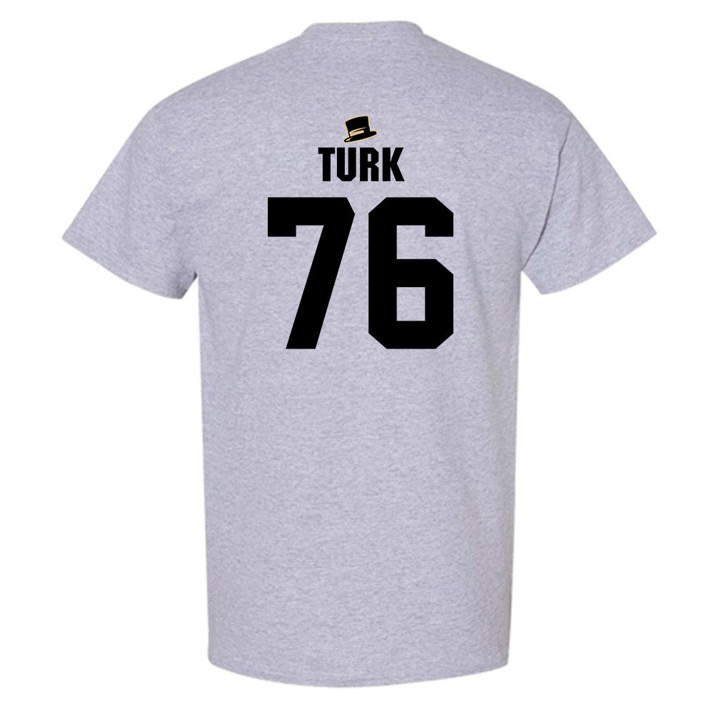 Wake Forest - NCAA Football : Fletcher Turk - Generic Shersey T-Shirt-1