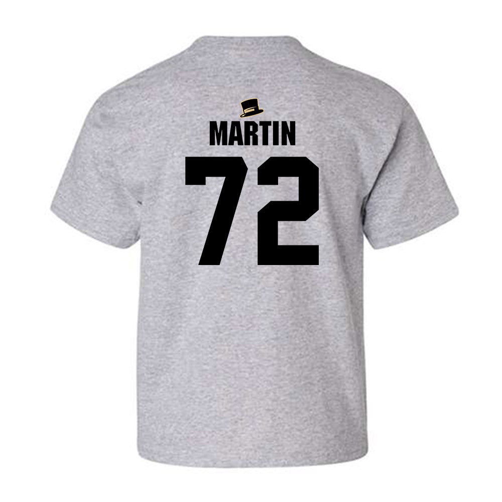 Wake Forest - NCAA Football : Aidan Martin - Generic Shersey Youth T-Shirt-1