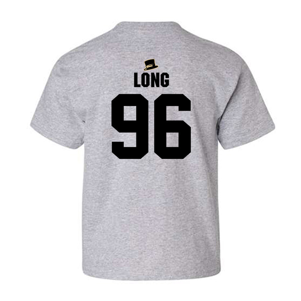 Wake Forest - NCAA Football : Cooper Long - Generic Shersey Youth T-Shirt-1