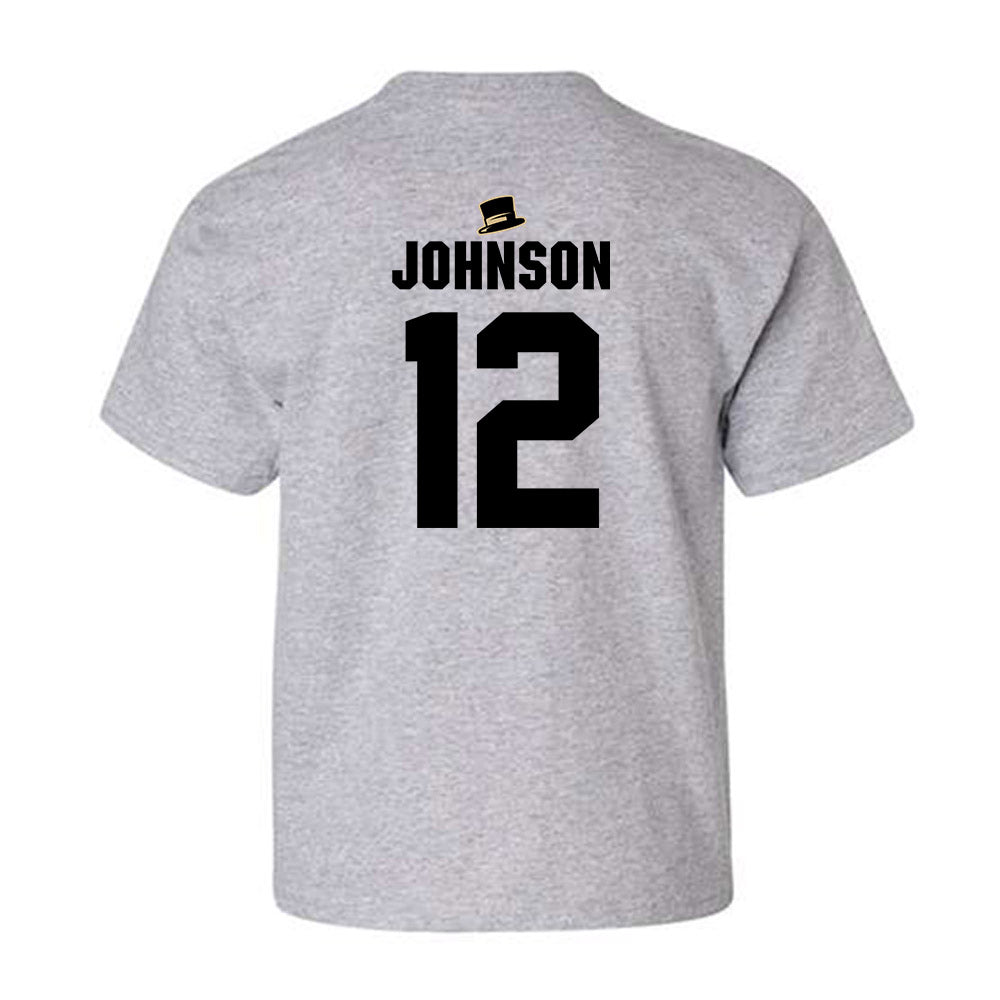 Wake Forest - NCAA Football : Kamrean Johnson - Generic Shersey Youth T-Shirt-1