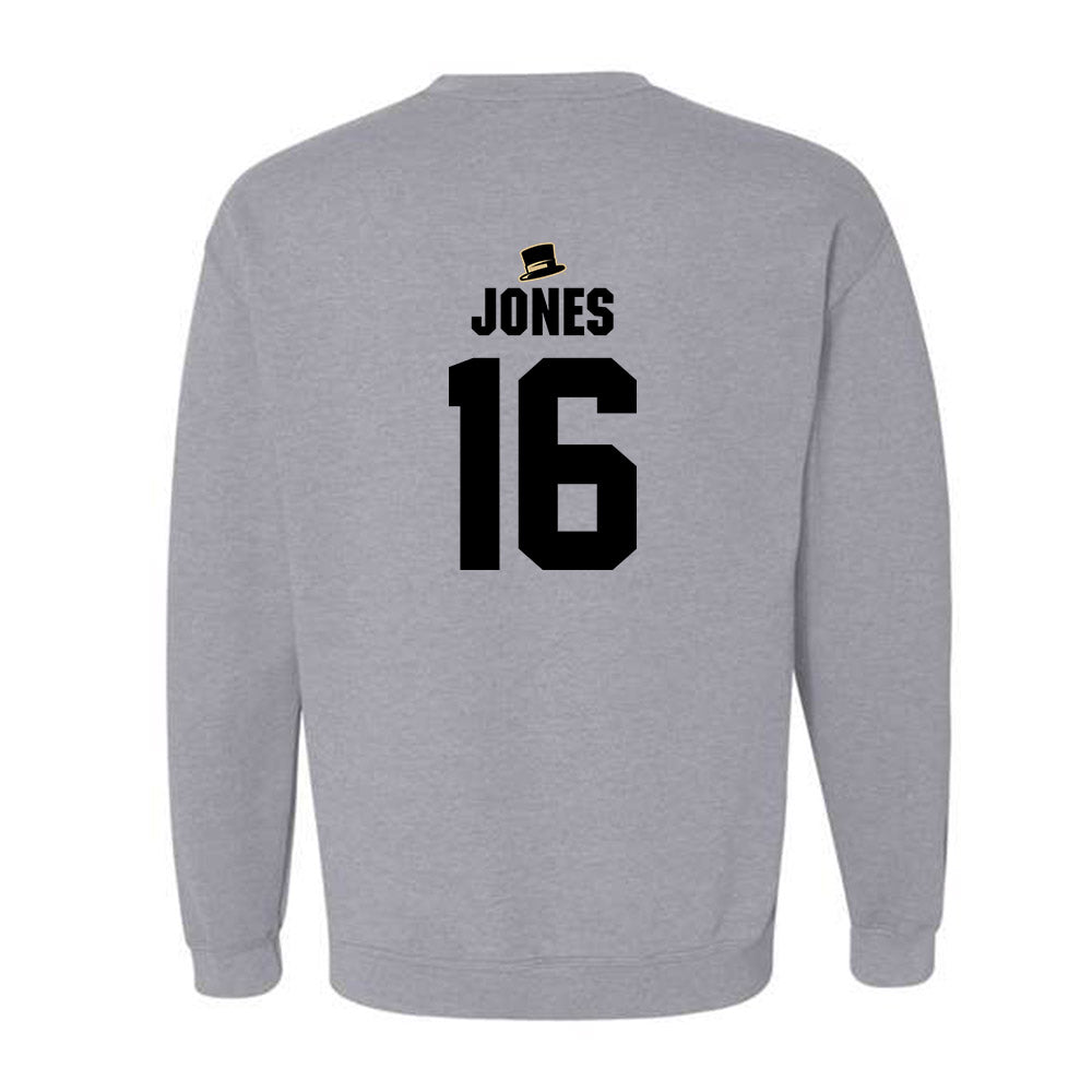 Wake Forest - NCAA Baseball : Evan Jones - Generic Shersey Crewneck Sweatshirt-1