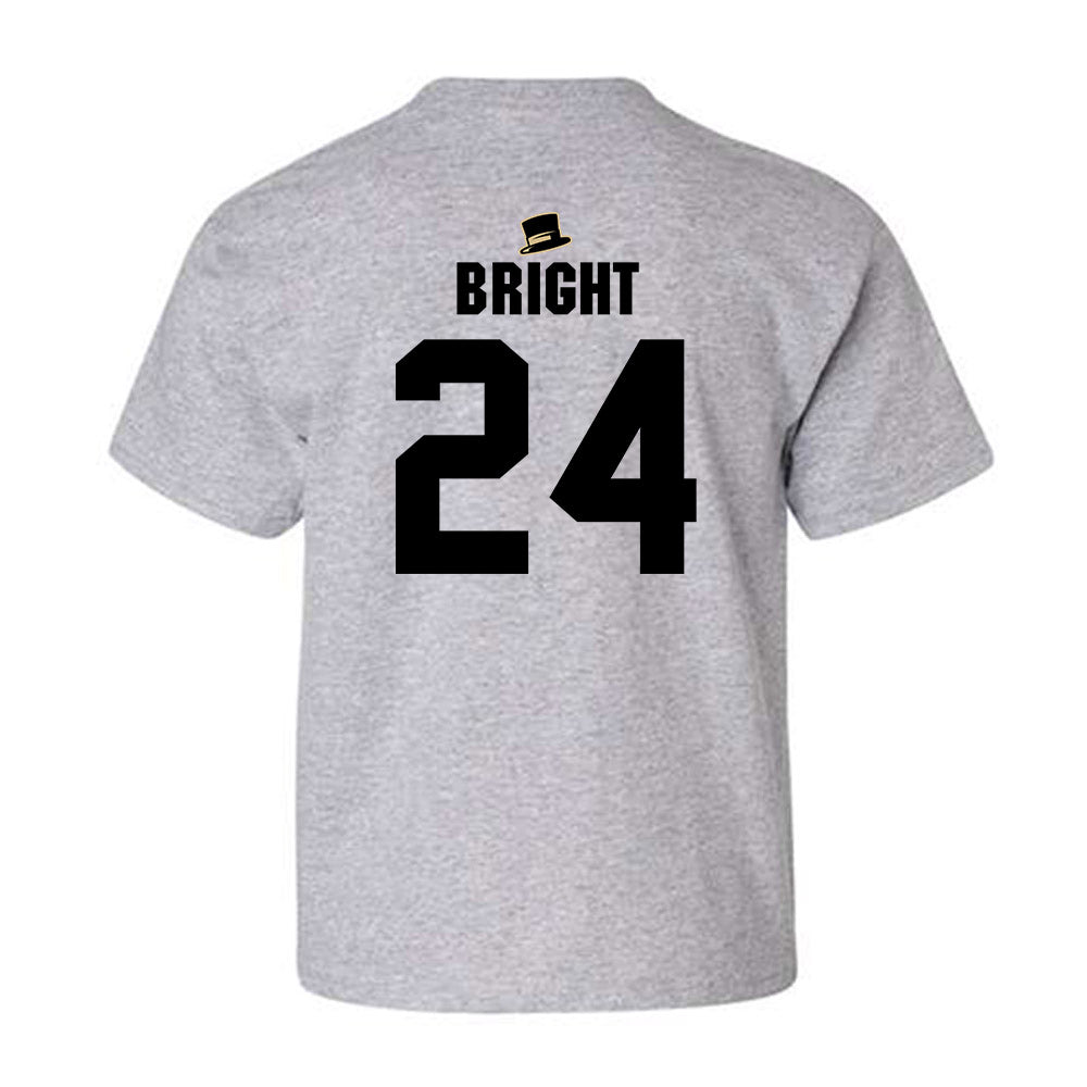 Wake Forest - NCAA Football : Micah Bright - Generic Shersey Youth T-Shirt-1