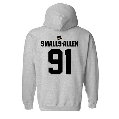 Wake Forest - NCAA Football : Lucas Smalls-Allen - Generic Shersey Hooded Sweatshirt-1