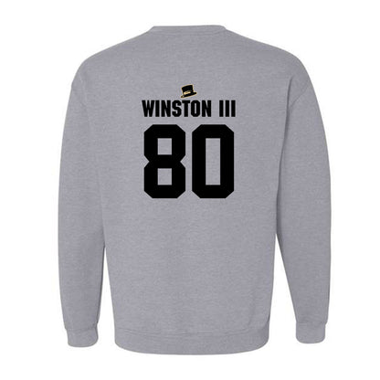 Wake Forest - NCAA Football : Braxton Winston III - Generic Shersey Crewneck Sweatshirt-1