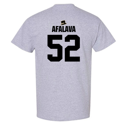 Wake Forest - NCAA Football : Dallas Afalava - Generic Shersey T-Shirt-1