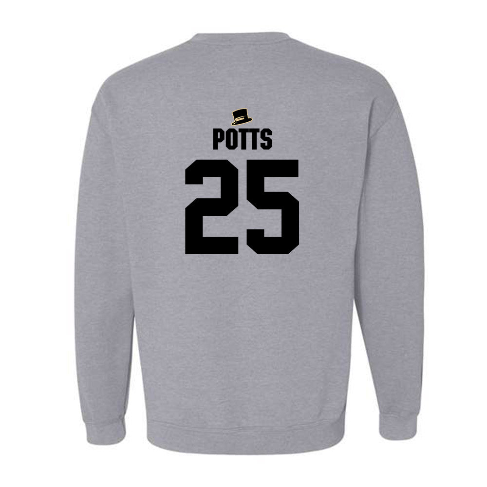 Wake Forest - NCAA Football : Eli Potts - Generic Shersey Crewneck Sweatshirt-1