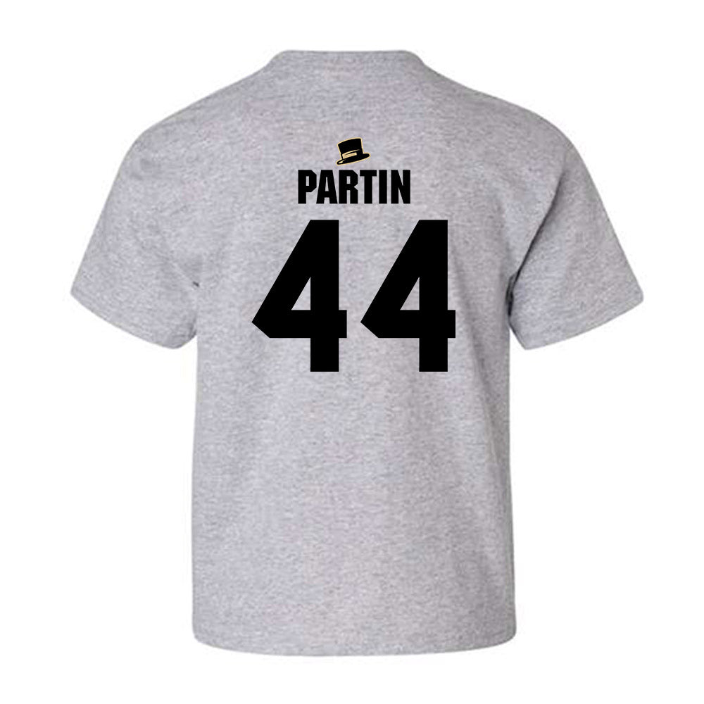 Wake Forest - NCAA Football : Monroe Partin - Generic Shersey Youth T-Shirt-1
