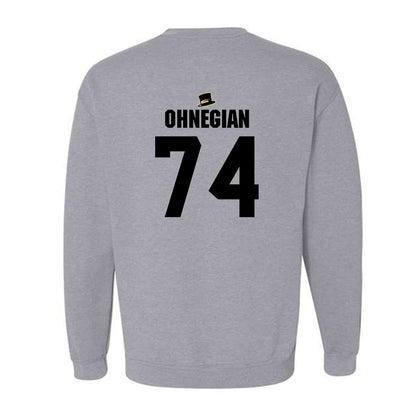 Wake Forest - NCAA Football : John Ohnegian - Generic Shersey Crewneck Sweatshirt-1