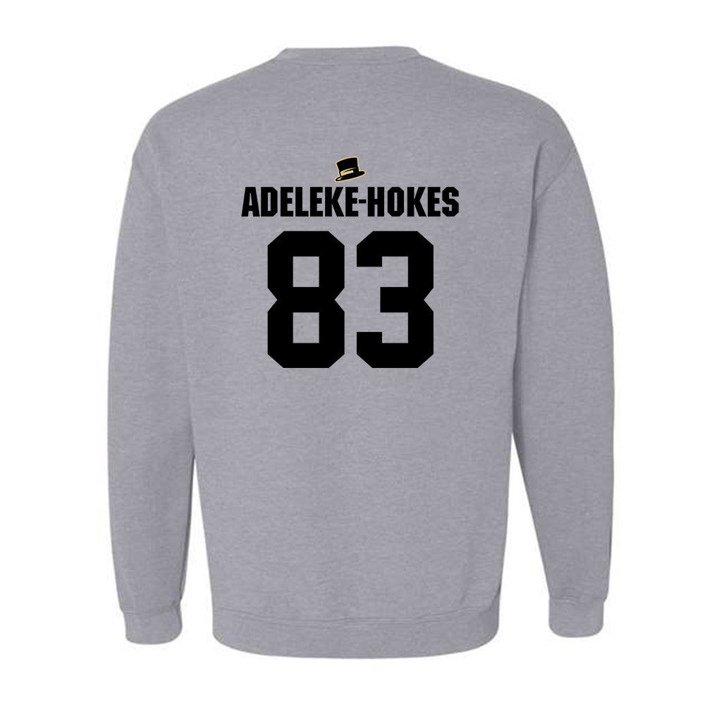 Wake Forest - NCAA Football : Kobe Adeleke-Hokes - Generic Shersey Crewneck Sweatshirt-1