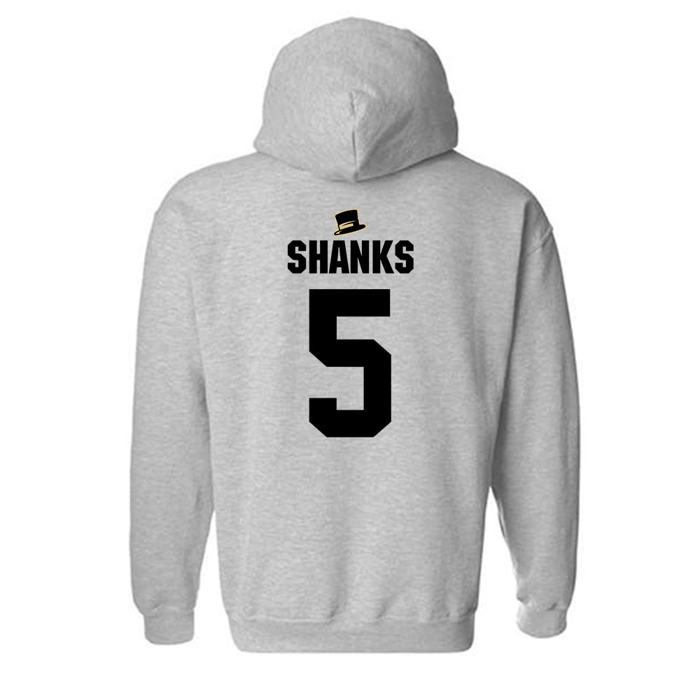 Wake Forest - NCAA Football : Kam Shanks - Generic Shersey Hooded Sweatshirt-1