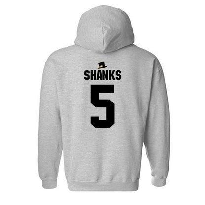 Wake Forest - NCAA Football : Kam Shanks - Generic Shersey Hooded Sweatshirt-1