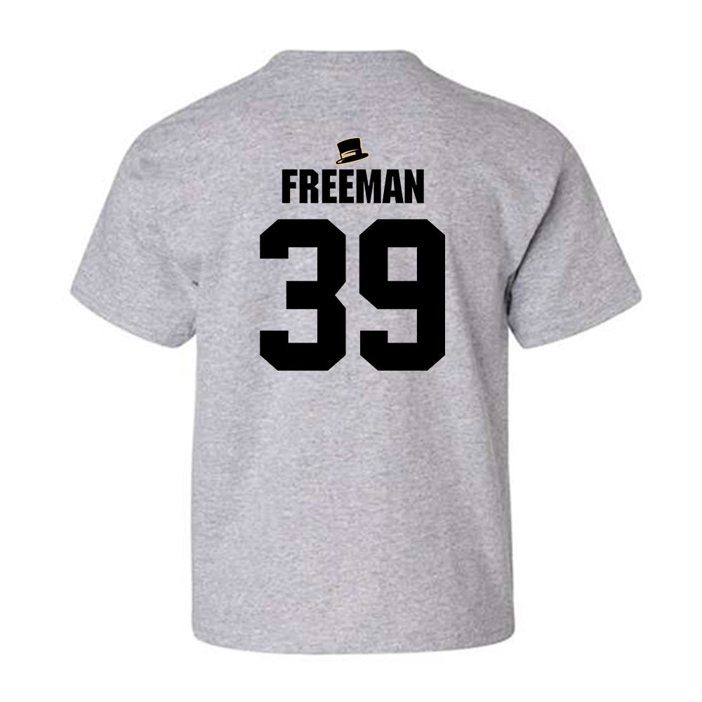 Wake Forest - NCAA Football : Wyatt Freeman - Generic Shersey Youth T-Shirt-1