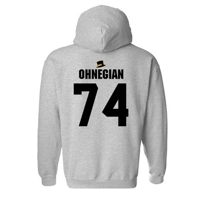Wake Forest - NCAA Football : John Ohnegian - Generic Shersey Hooded Sweatshirt-1