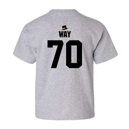 Wake Forest - NCAA Football : Will Way - Generic Shersey Youth T-Shirt-1