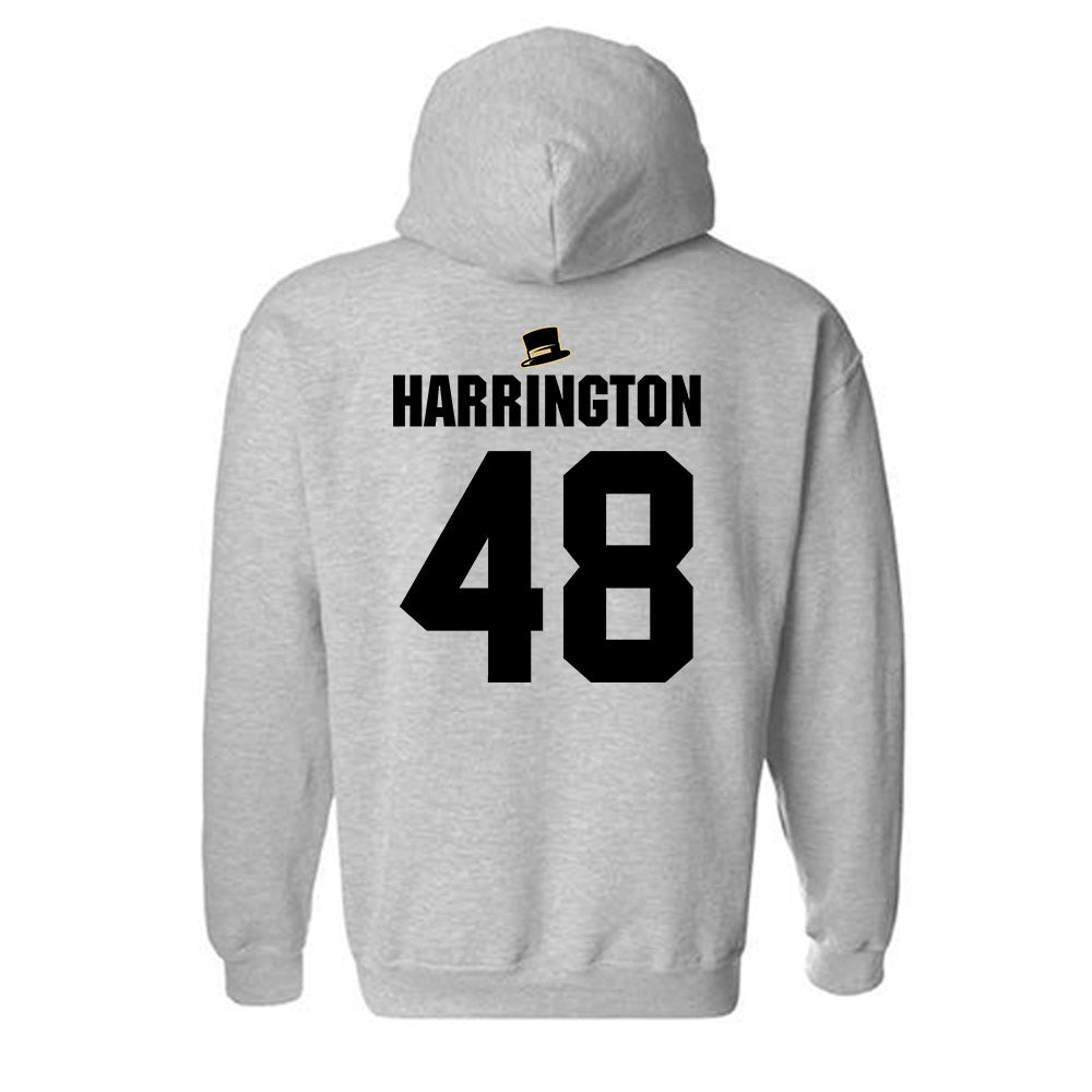 Wake Forest - NCAA Football : Ryan Harrington - Generic Shersey Hooded Sweatshirt-1