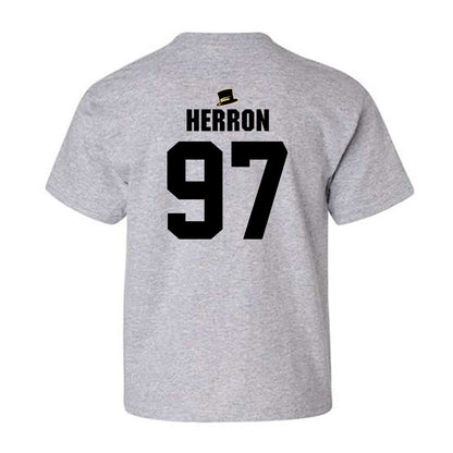 Wake Forest - NCAA Football : Matthew Herron - Generic Shersey Youth T-Shirt-1