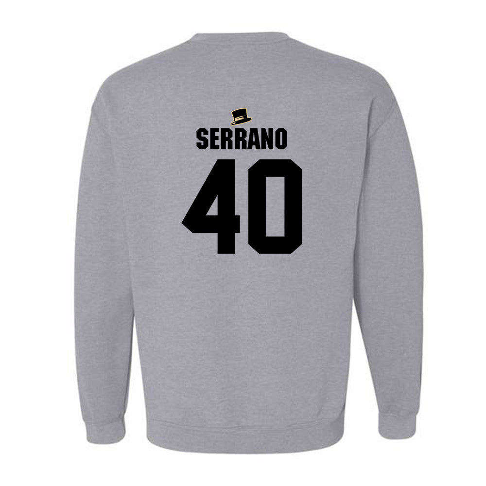 Wake Forest - NCAA Baseball : Jordan Serrano - Generic Shersey Crewneck Sweatshirt-1