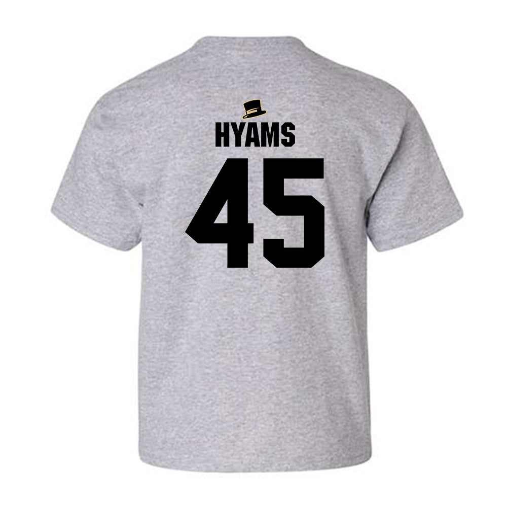 Wake Forest - NCAA Football : Ethan Hyams - Generic Shersey Youth T-Shirt-1
