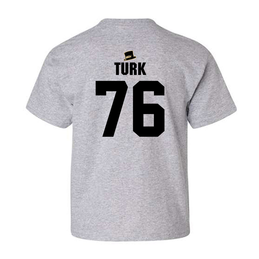 Wake Forest - NCAA Football : Fletcher Turk - Generic Shersey Youth T-Shirt-1