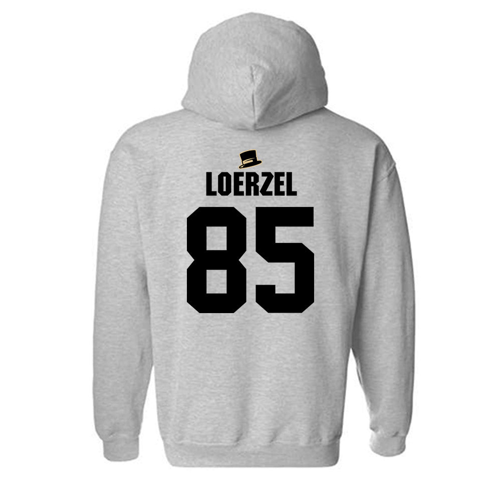 Wake Forest - NCAA Football : Will Loerzel - Generic Shersey Hooded Sweatshirt-1