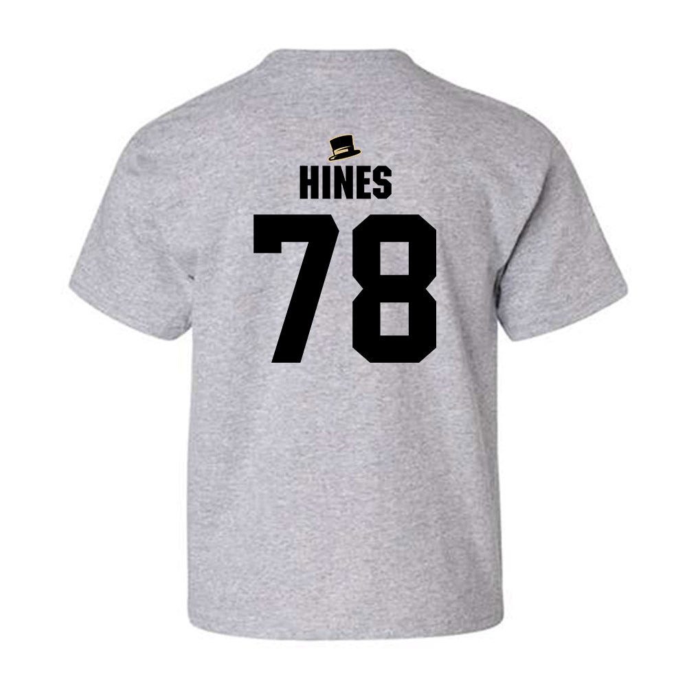 Wake Forest - NCAA Football : Jack Hines - Generic Shersey Youth T-Shirt-1