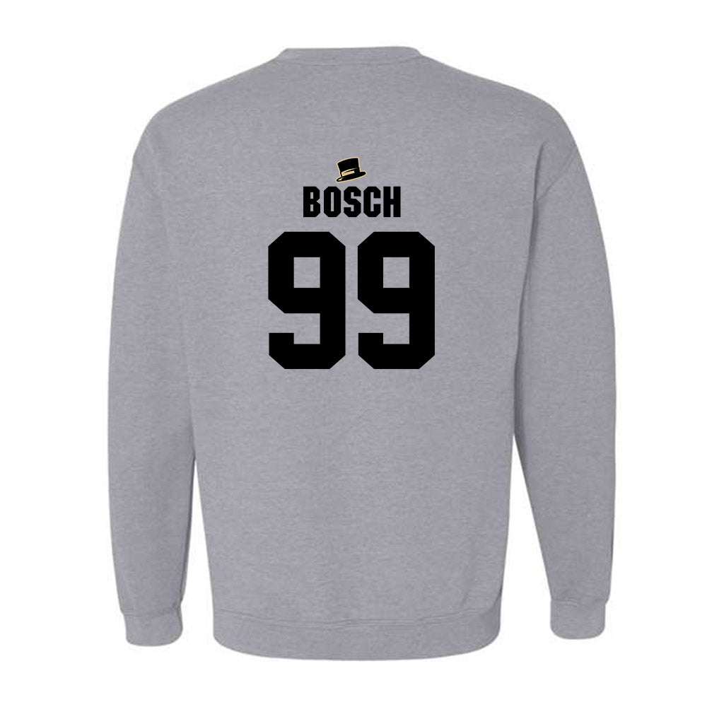 Wake Forest - NCAA Baseball : Ryan Bosch - Generic Shersey Crewneck Sweatshirt-1
