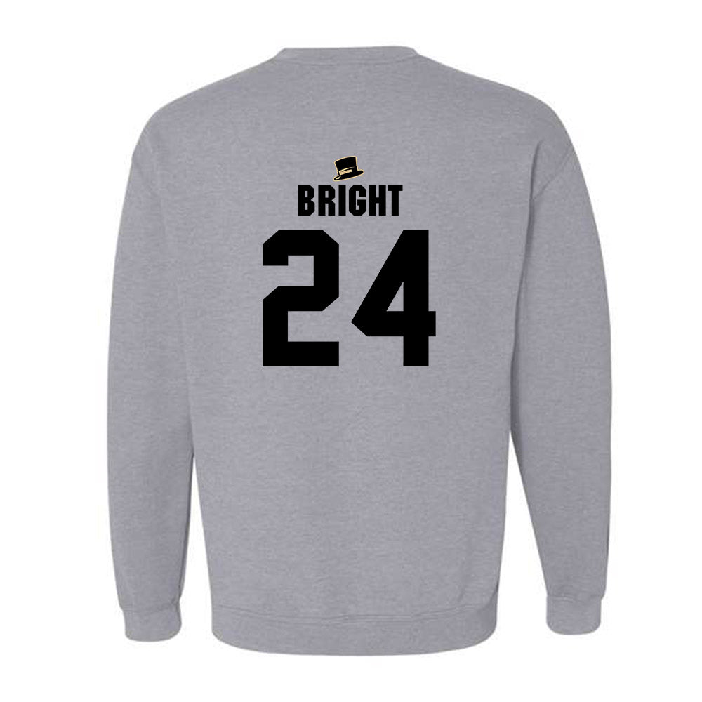 Wake Forest - NCAA Football : Micah Bright - Generic Shersey Crewneck Sweatshirt-1