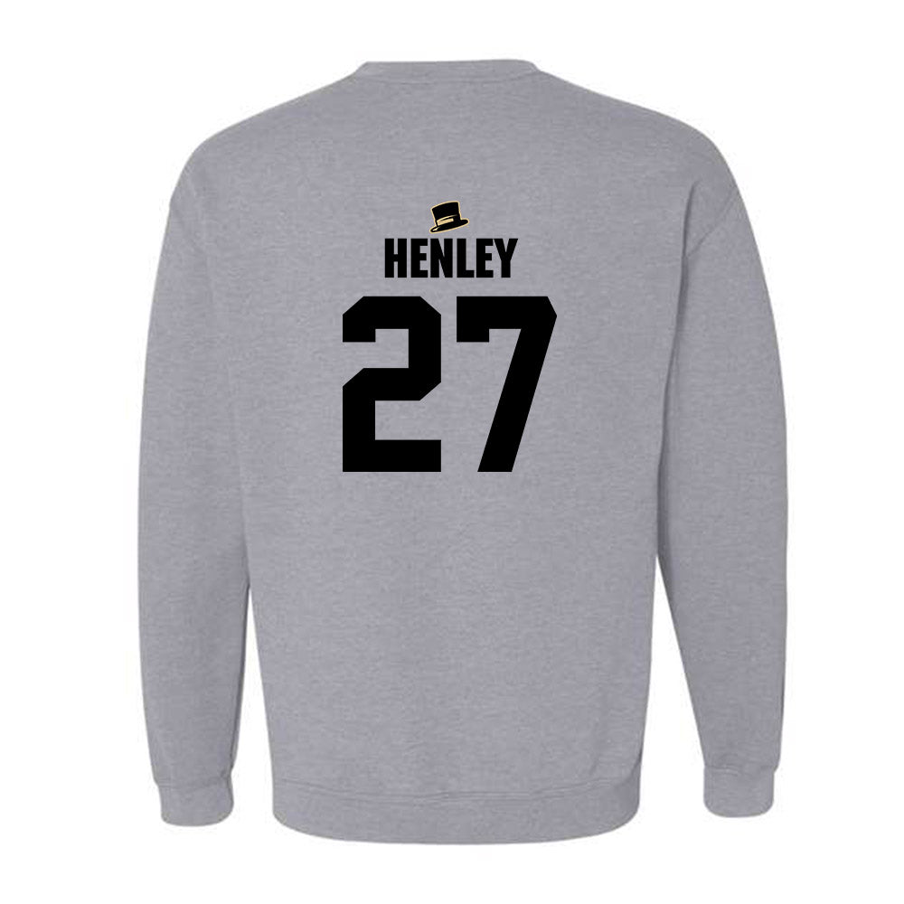 Wake Forest - NCAA Football : Ryan Henley - Generic Shersey Crewneck Sweatshirt-1
