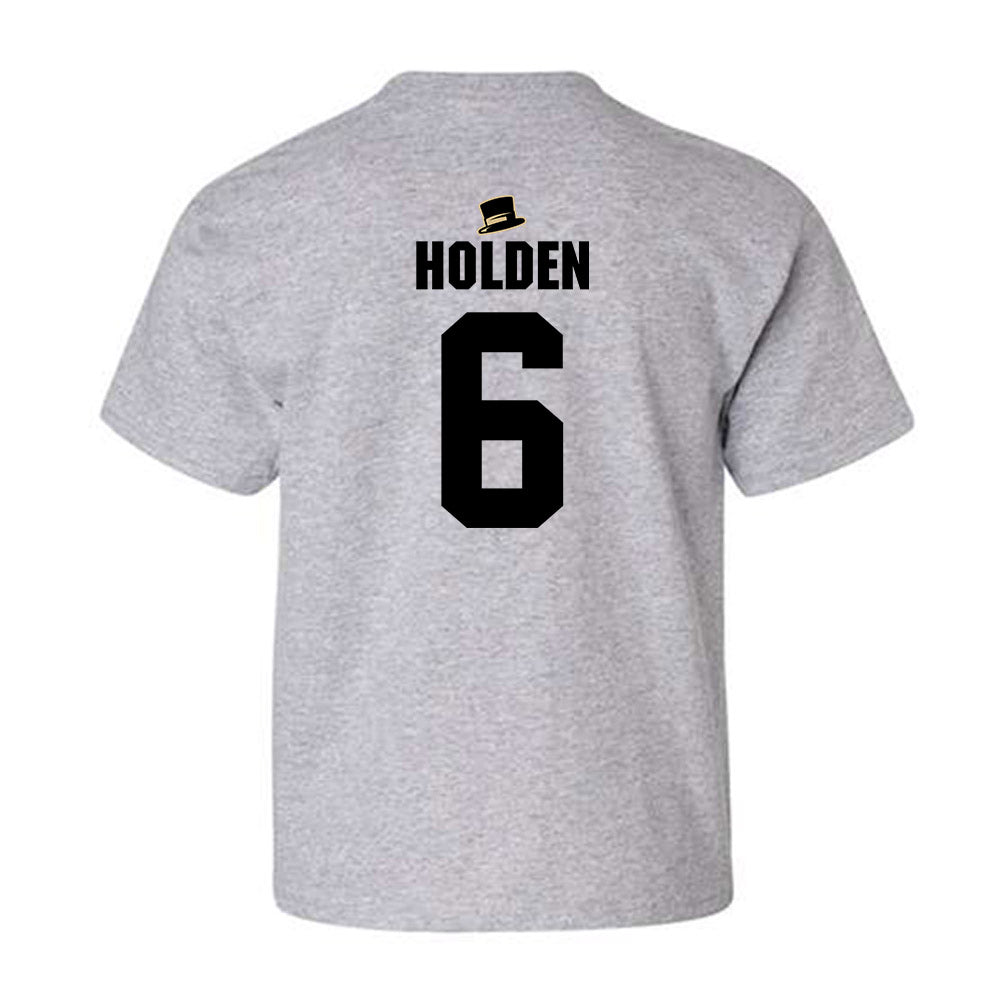 Wake Forest - NCAA Baseball : Will Holden - Generic Shersey Youth T-Shirt-1