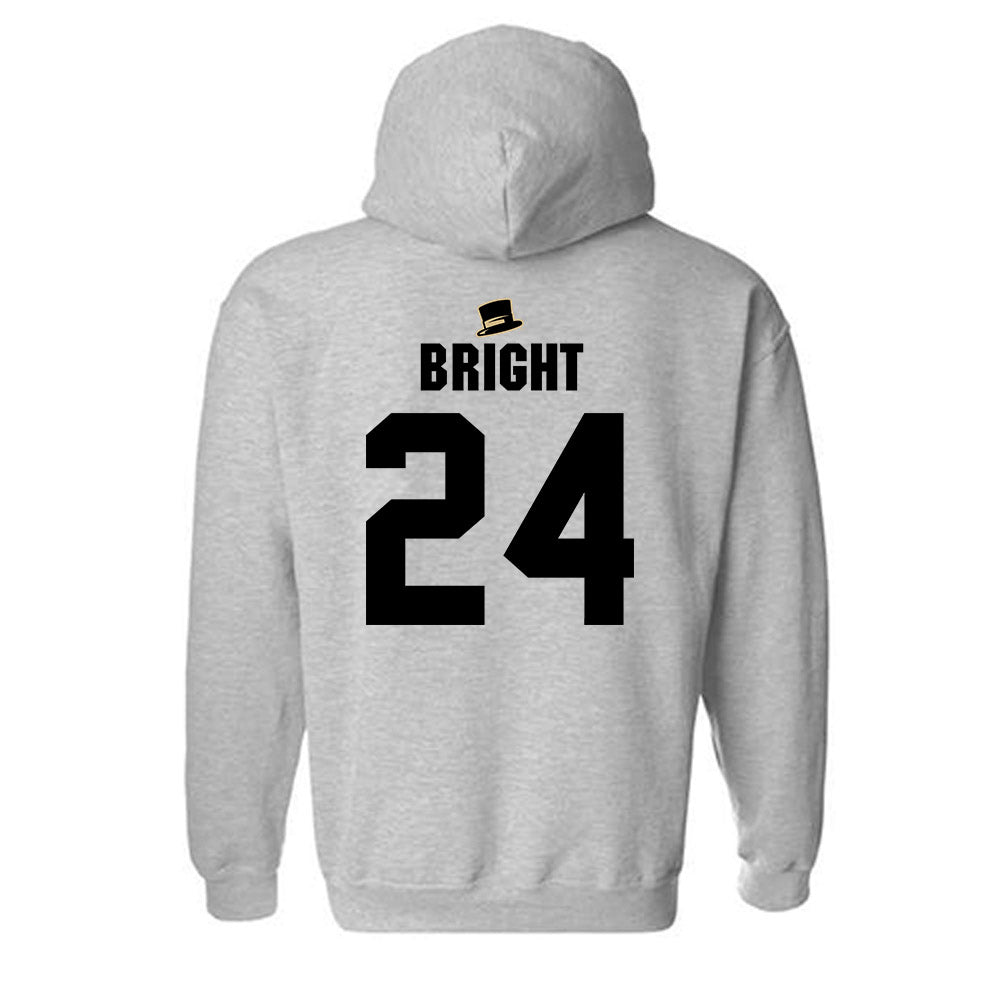 Wake Forest - NCAA Football : Micah Bright - Generic Shersey Hooded Sweatshirt-1