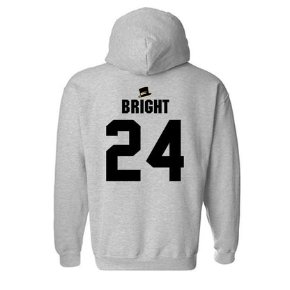 Wake Forest - NCAA Football : Micah Bright - Generic Shersey Hooded Sweatshirt-1