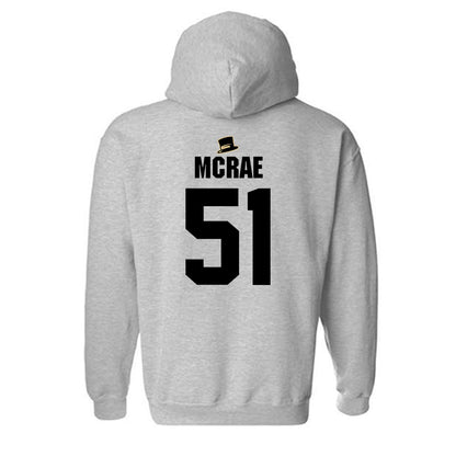 Wake Forest - NCAA Football : Devin McRae - Generic Shersey Hooded Sweatshirt-1