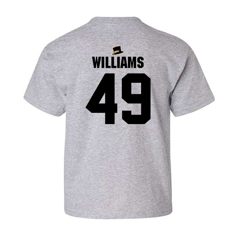 Wake Forest - NCAA Football : Eric Williams - Generic Shersey Youth T-Shirt-1
