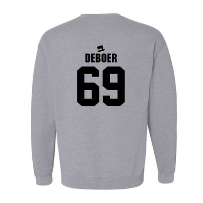 Wake Forest - NCAA Football : Dalton DeBoer - Generic Shersey Crewneck Sweatshirt-1