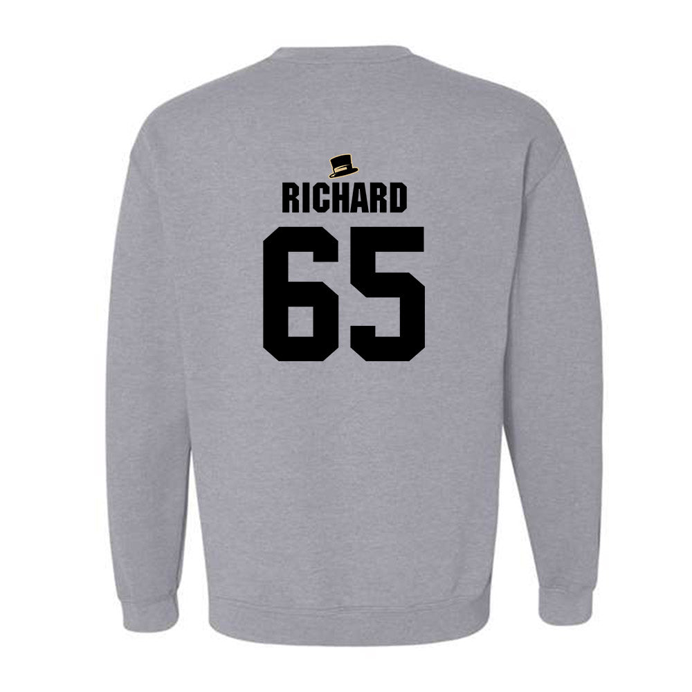 Wake Forest - NCAA Football : Clinton Richard - Generic Shersey Crewneck Sweatshirt-1