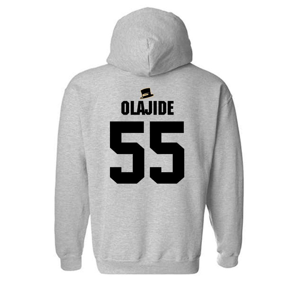 Wake Forest - NCAA Football : Tolu Olajide - Generic Shersey Hooded Sweatshirt-1