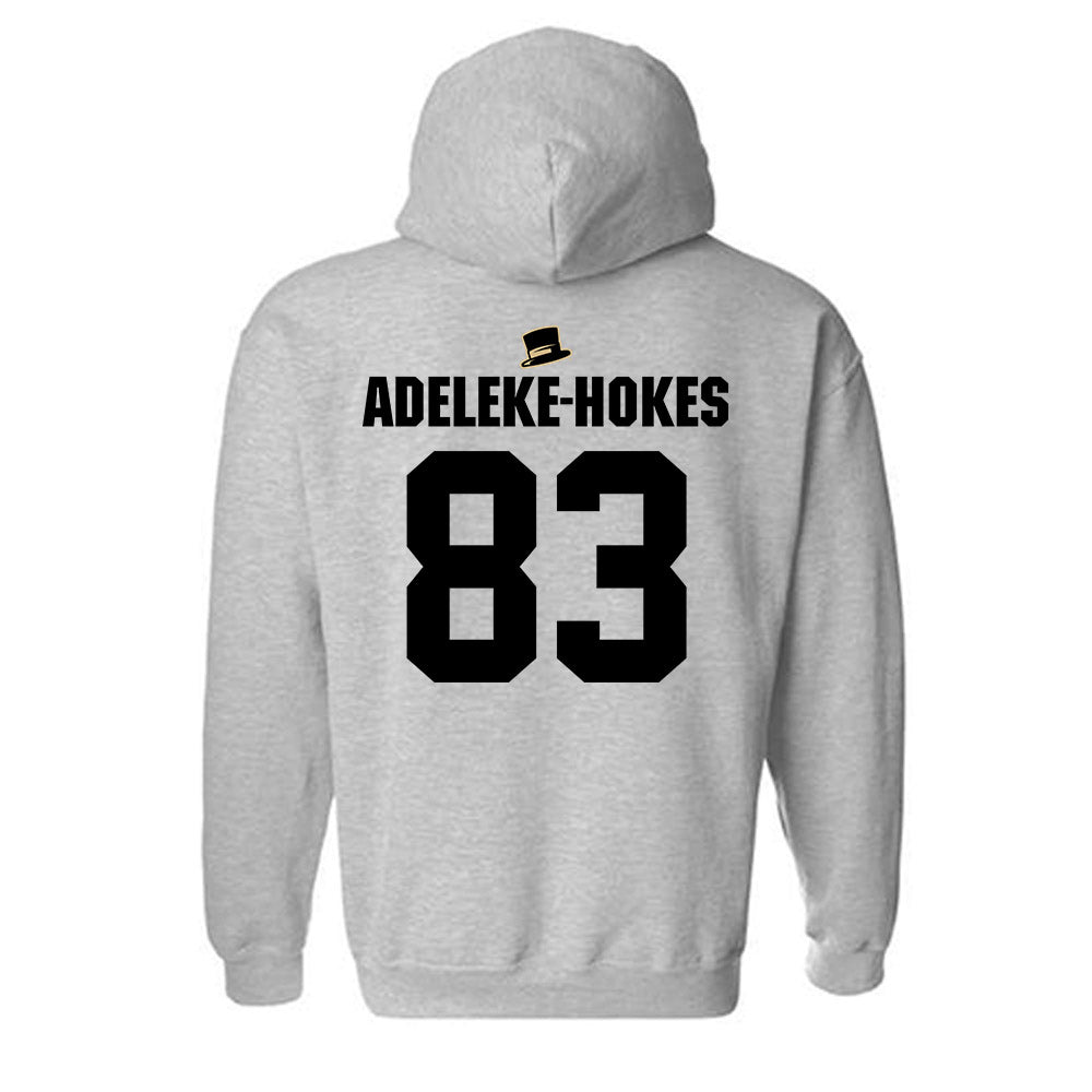 Wake Forest - NCAA Football : Kobe Adeleke-Hokes - Generic Shersey Hooded Sweatshirt-1