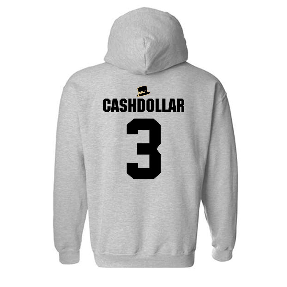 Wake Forest - NCAA Women's Basketball : Alexis Cashdollar - Generic Shersey Hooded Sweatshirt-1