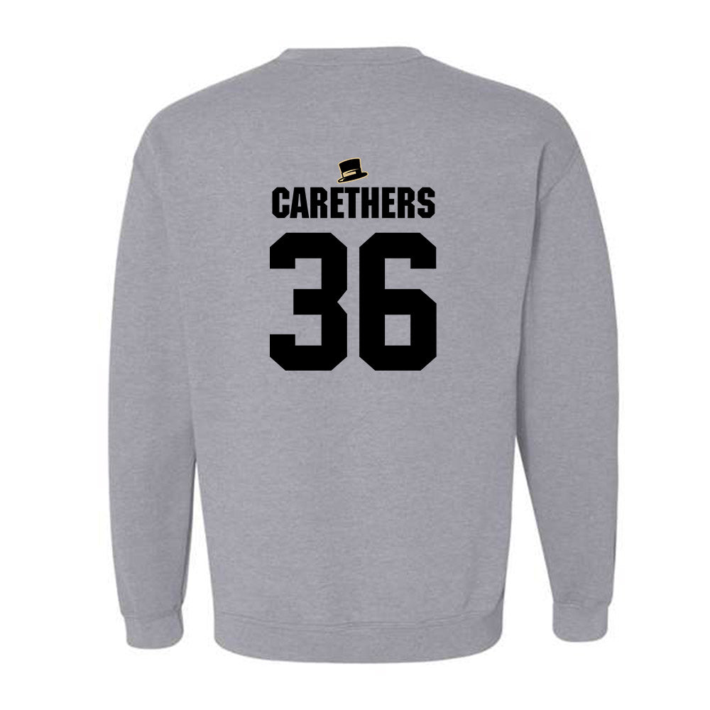 Wake Forest - NCAA Football : Seth Carethers - Generic Shersey Crewneck Sweatshirt-1