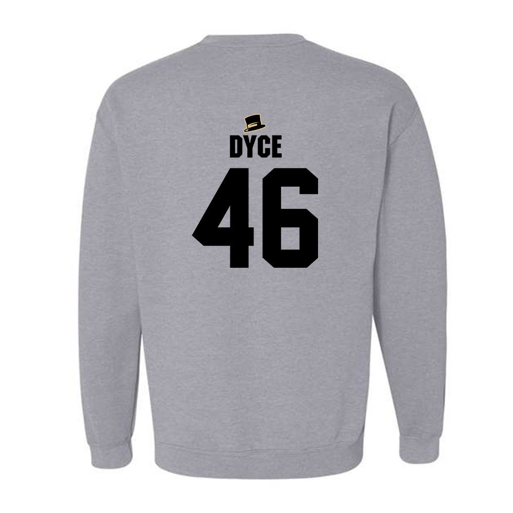 Wake Forest - NCAA Football : Deuce Dyce - Generic Shersey Crewneck Sweatshirt-1