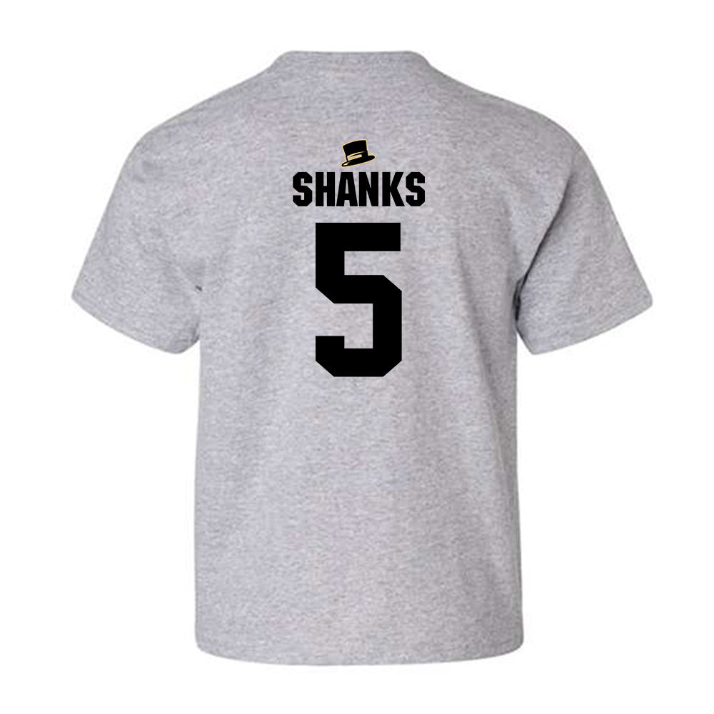 Wake Forest - NCAA Football : Kam Shanks - Generic Shersey Youth T-Shirt-1
