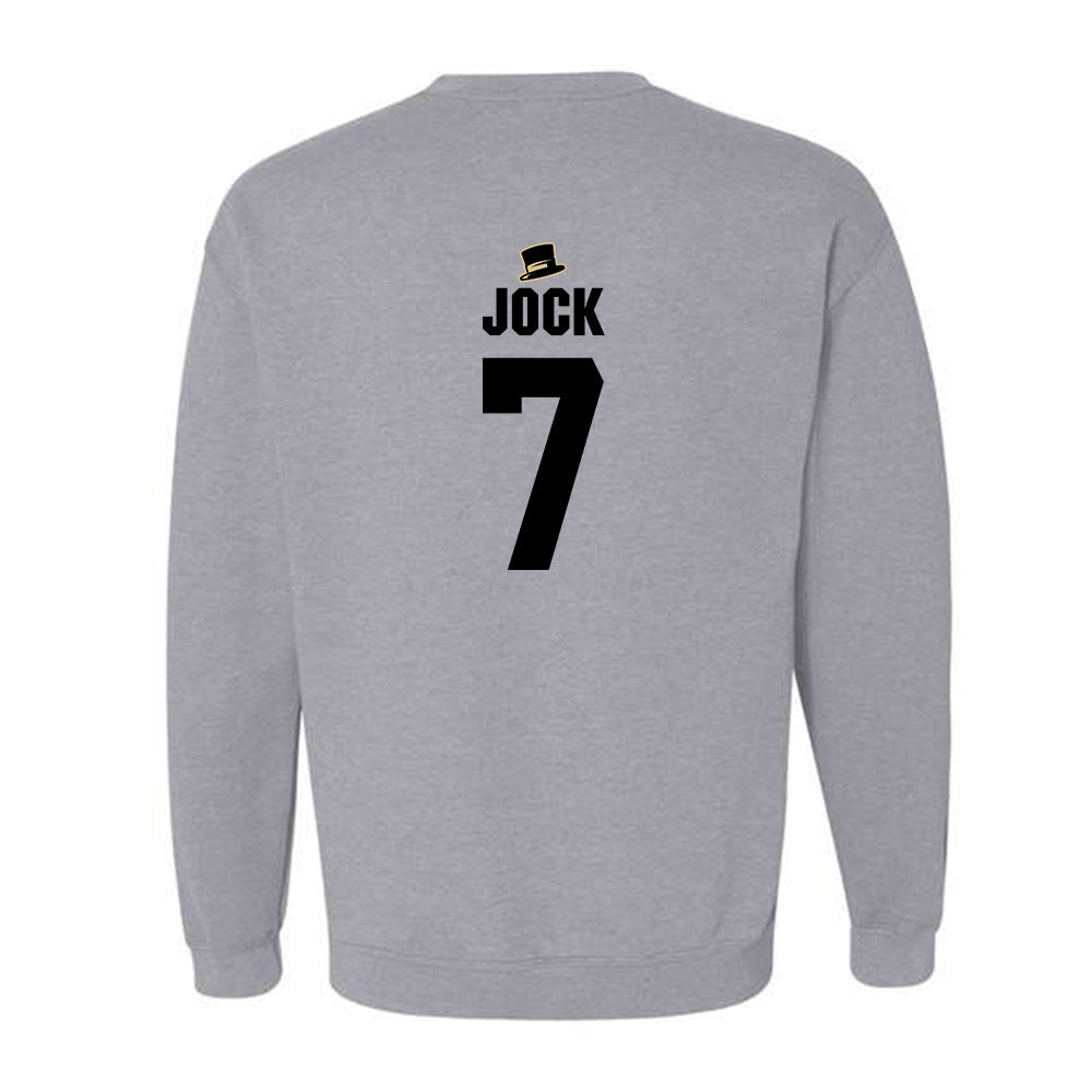 Wake Forest - NCAA Football : Buom Jock - Generic Shersey Crewneck Sweatshirt-1