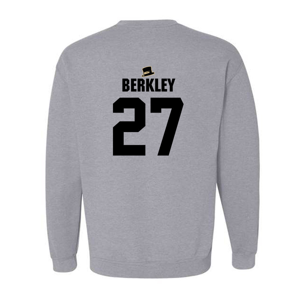 Wake Forest - NCAA Men's Soccer : Copeland Berkley - Generic Shersey Crewneck Sweatshirt-1