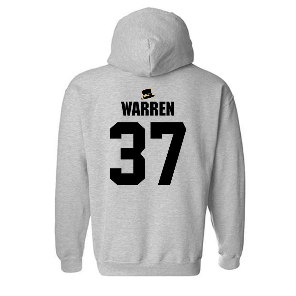 Wake Forest - NCAA Football : Larry Warren - Generic Shersey Hooded Sweatshirt-1