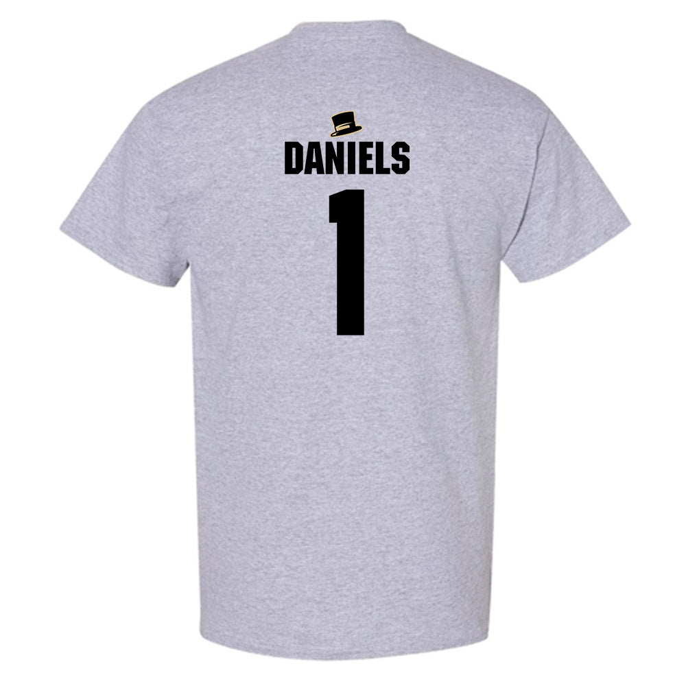 Wake Forest - NCAA Football : Kahnen Daniels - Generic Shersey T-Shirt-1