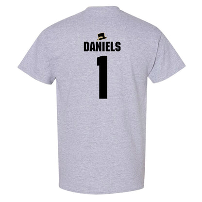 Wake Forest - NCAA Football : Kahnen Daniels - Generic Shersey T-Shirt-1