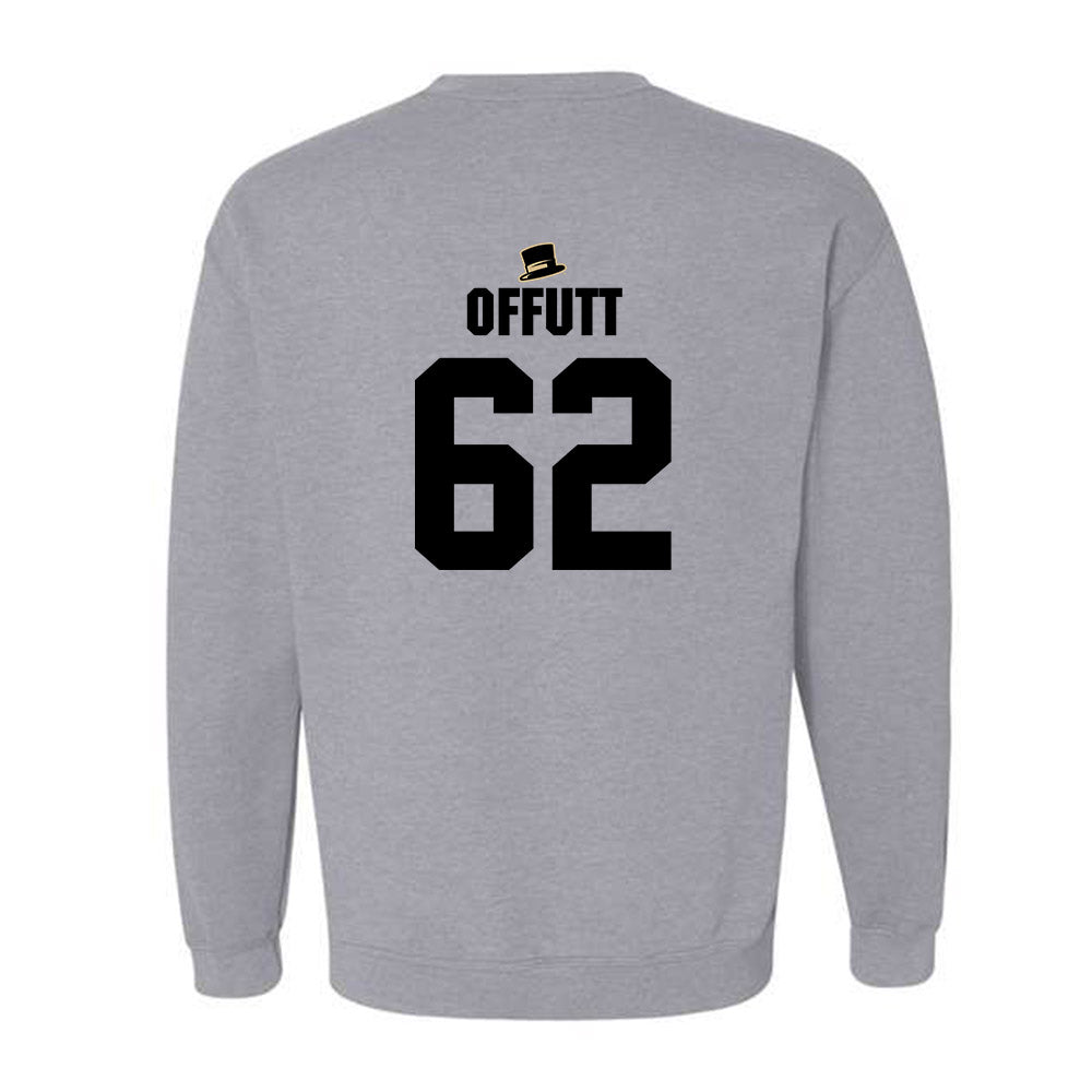 Wake Forest - NCAA Football : Jaishaun Offutt - Generic Shersey Crewneck Sweatshirt-1